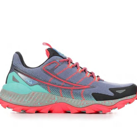 WOMEN'S FILA SANTIAGO ENERGIZED TRAIL RUNNING SHOES | SZ 6 - Picture 1 of 9